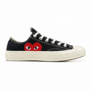 Converse Comme Des Garcons Play X Chuck 70 Low Black White