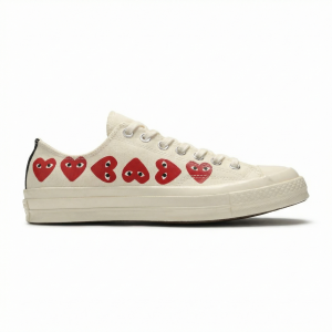 Converse Comme Des Garcons Play X Chuck 70 Low Top Multi Heart
