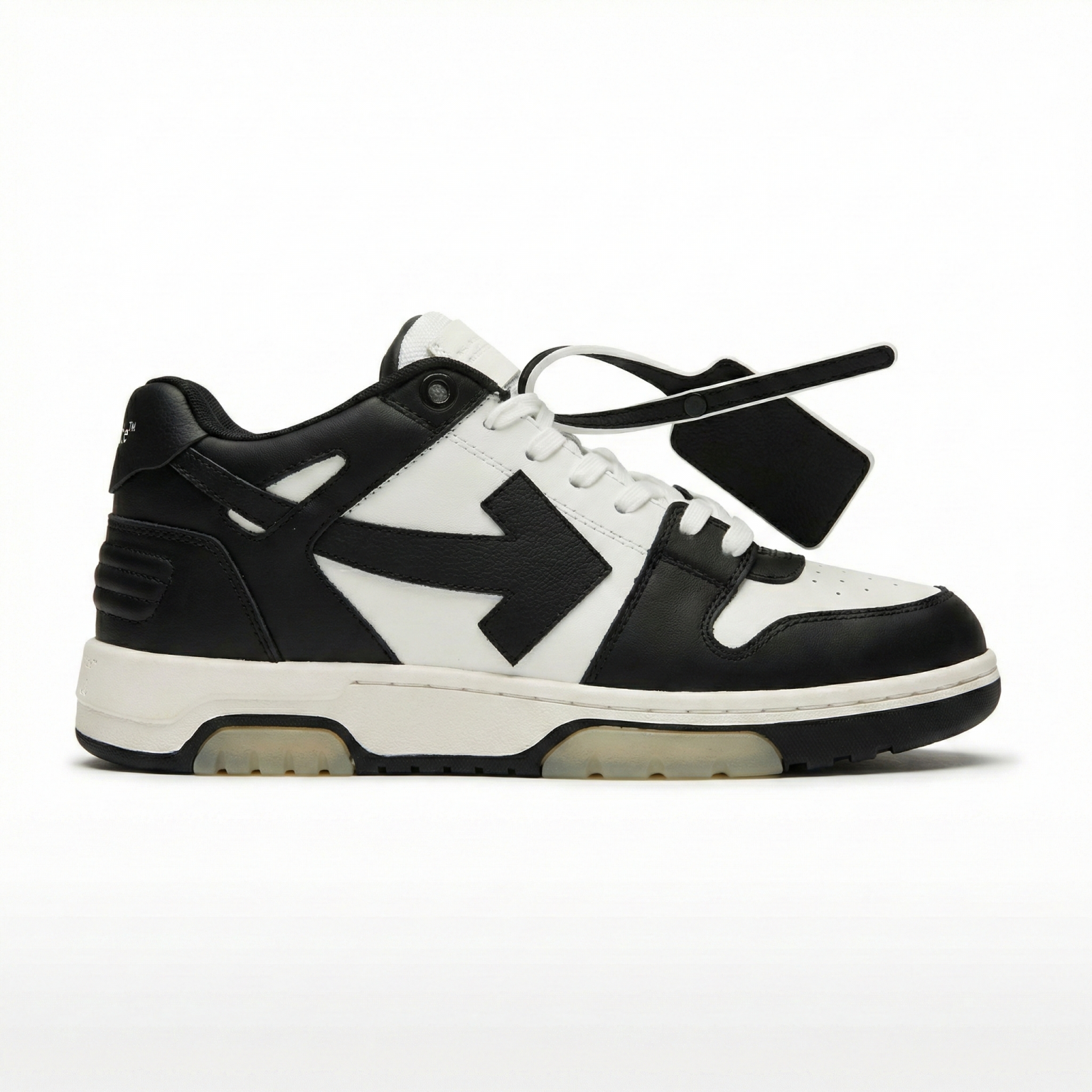 Off White Out Of Office Calf Leather Panda