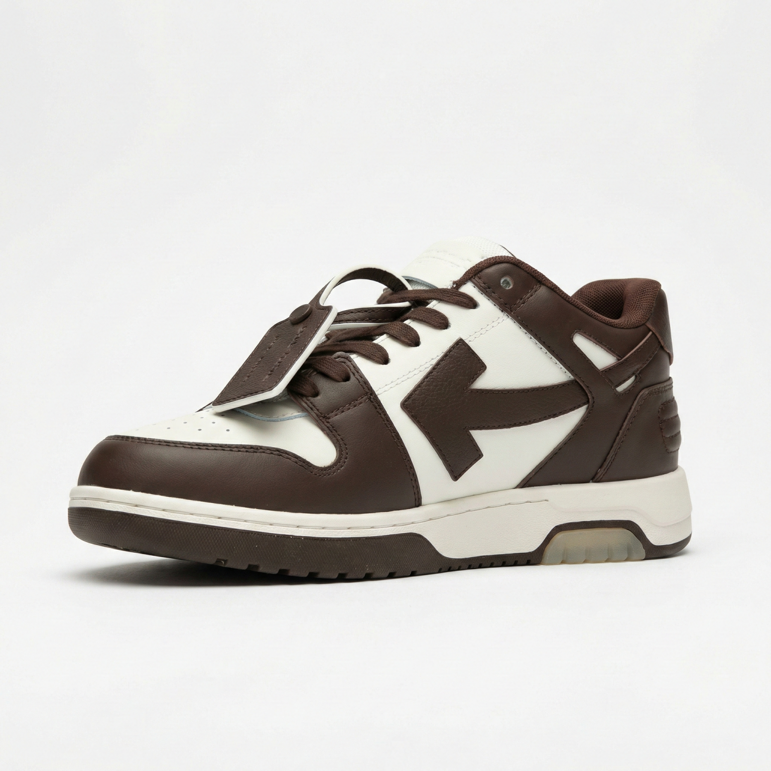 Off White Out Of Office Low Tops Chocolate Cream - Imagen 2