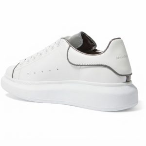 Alexander McQueen Blanco Reflectivo