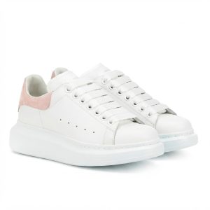 Alexander McQueen Blanco Rosa