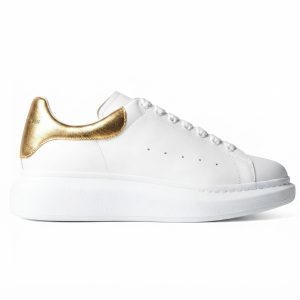 Alexander McQueen Leather Gold