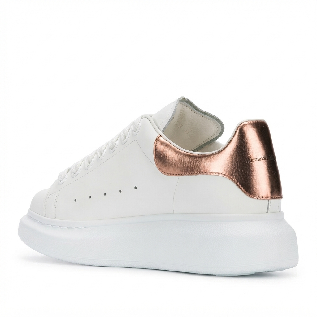 Alexander McQueen White Pink Gold - Imagen 2