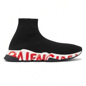 Balenciaga Graffiti Black Red