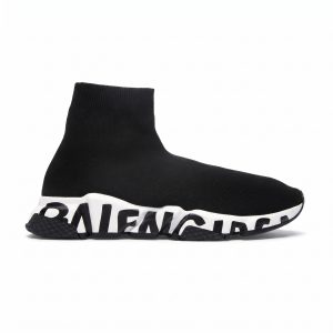 Balenciaga Speed Graffiti Black