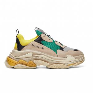 Balenciaga Triple S Beige Green Yellow
