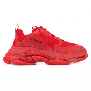 Balenciaga Triple S Clear Red
