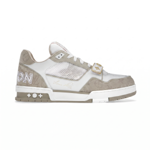 Louis Vuitton Trainer Beige White