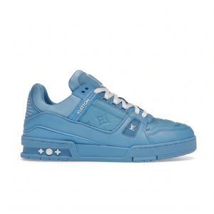 Louis Vuitton Trainer Blue Embossed Monogram