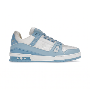 Louis Vuitton Trainer Low White Sky Blue