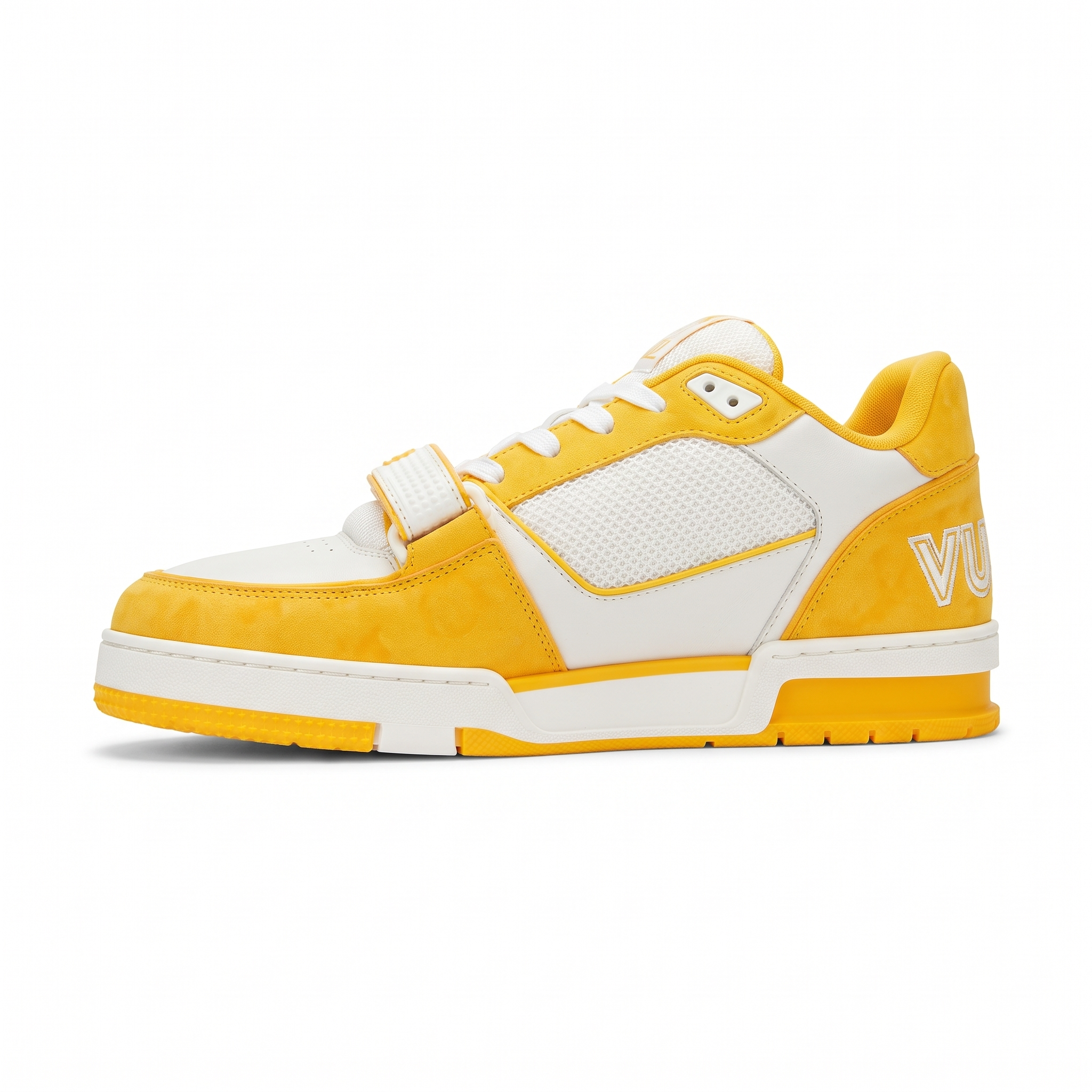 Louis Vuitton Trainer Monogram Denim Yellow - Imagen 2