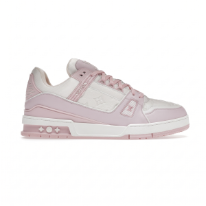 Louis Vuitton Trainer Pink White