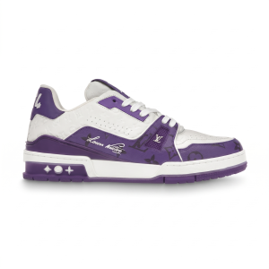 Louis Vuitton Trainer Purple Monogram