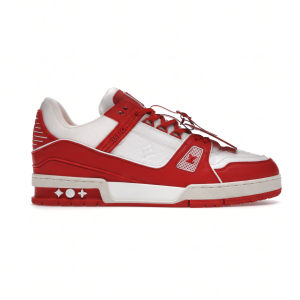 Louis Vuitton Trainer Red White